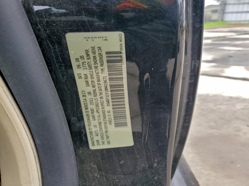 2008 VOLKSWAGEN NEW BEETLE #3311455245