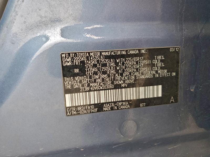 2012 TOYOTA RAV4 #3304711916