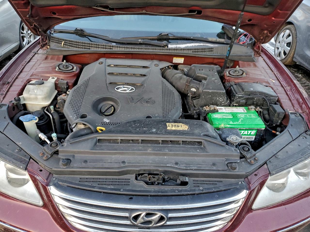 Lot #3317170144 2009 HYUNDAI AZERA SE