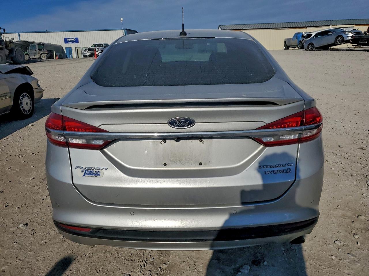 Lot #3315955139 2018 FORD FUSION TIT