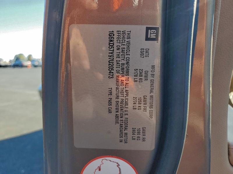 2007 CADILLAC DTS #3305504066