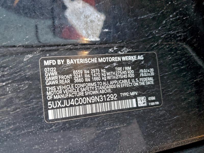 2022 BMW X5 M50I #3317704130