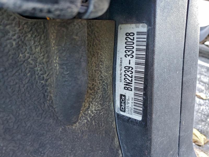 2022 CLUB CAR TEMPO FLA #3304530497