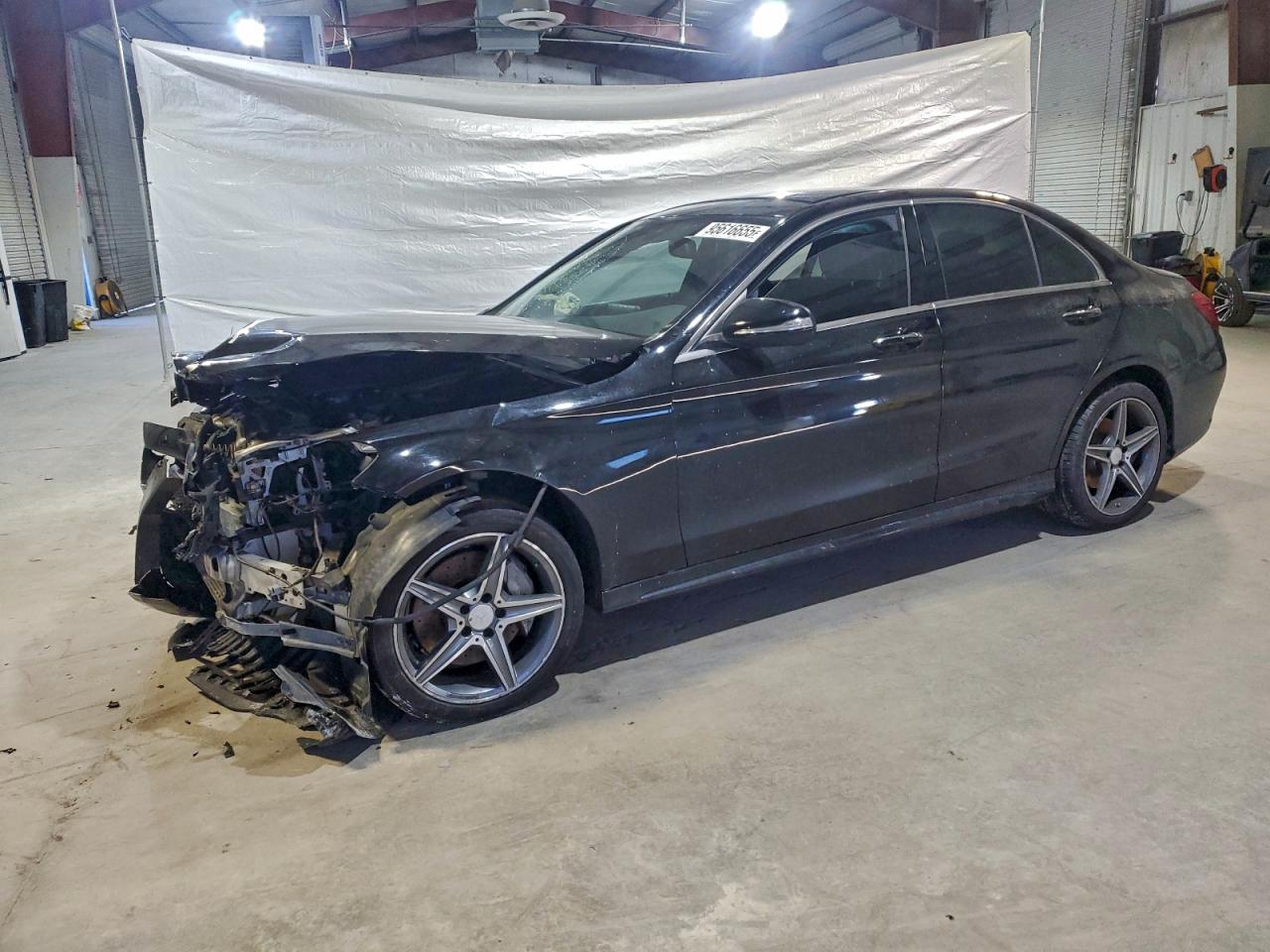 Lot #3312446634 2015 MERCEDES-BENZ C 300 4MAT