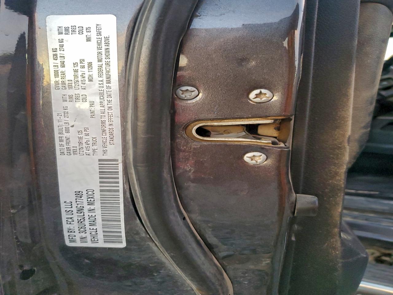 RAM 2500 BIG HORN/LONE STAR