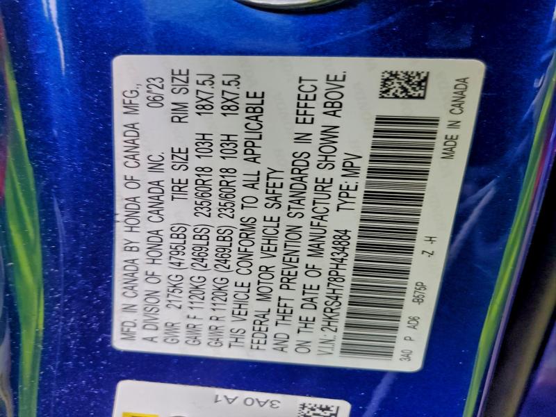 2023 HONDA CR-V EXL #3304075529