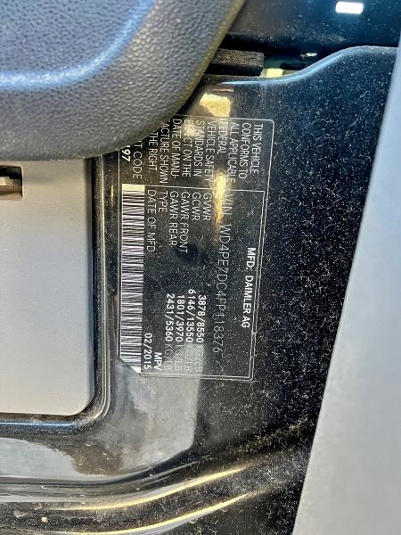 2015 MERCEDES-BENZ SPRINTER 2 #3317726119