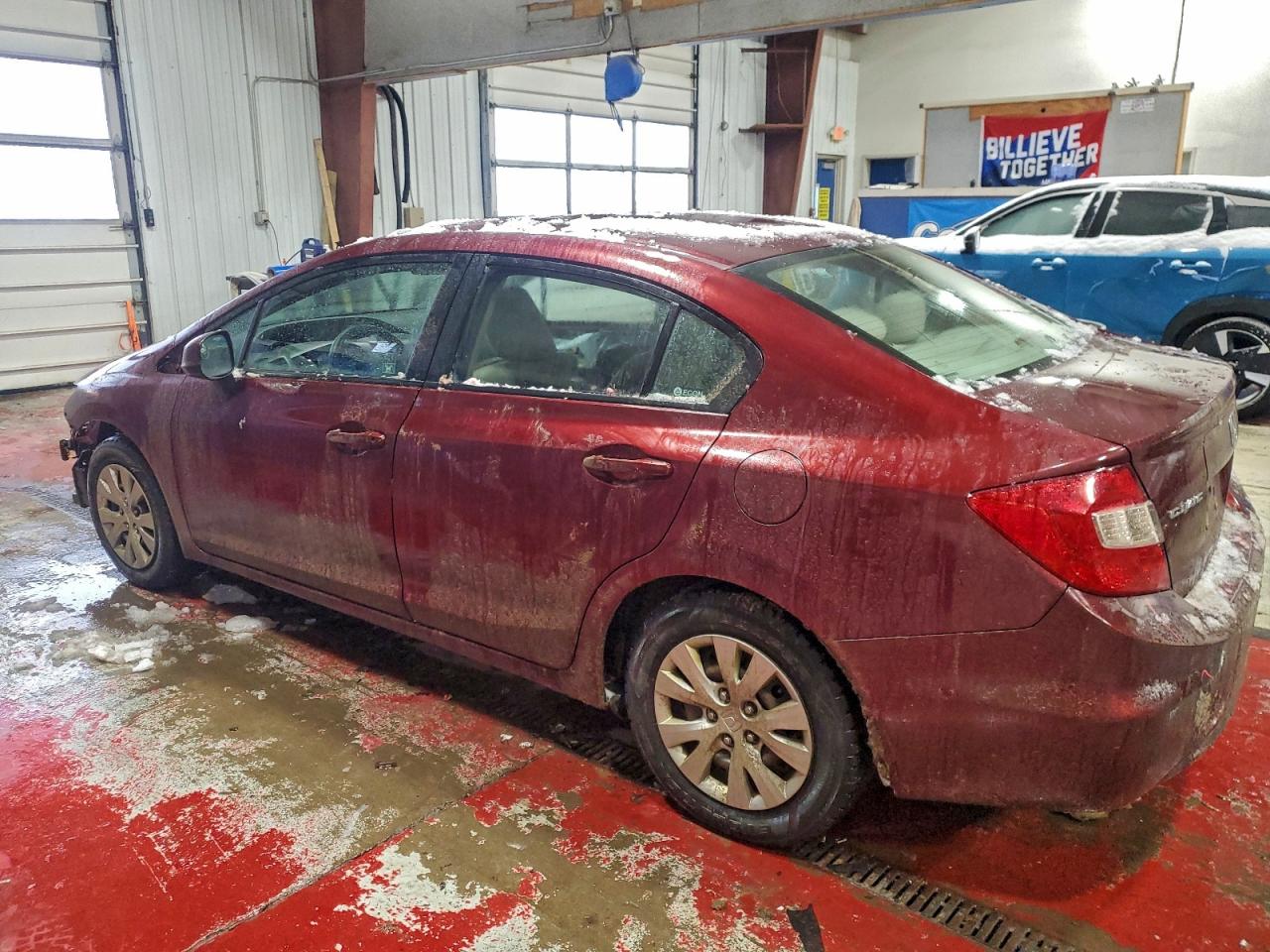 Lot #3315688722 2012 HONDA CIVIC LX