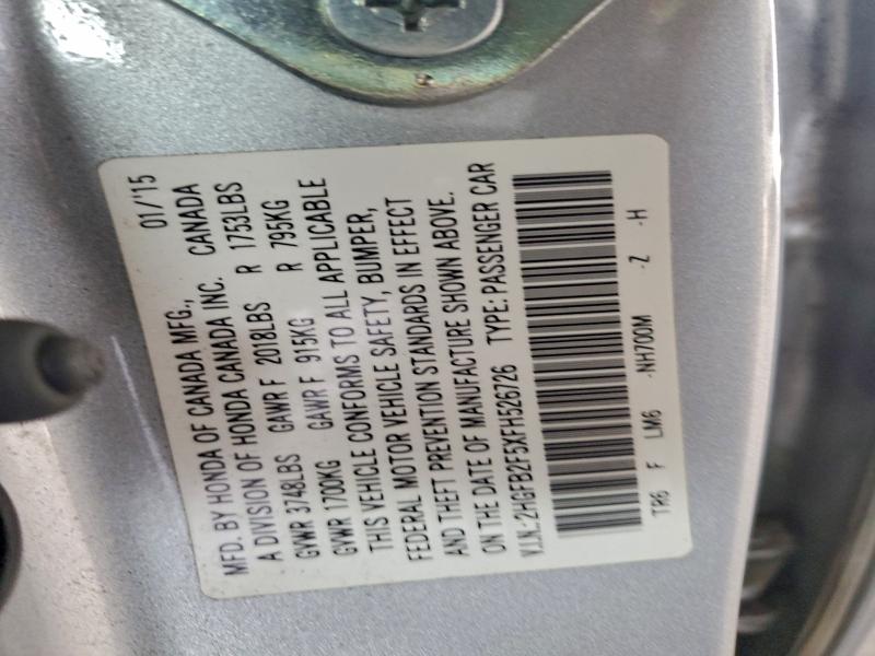 2015 HONDA CIVIC LX #3310626826