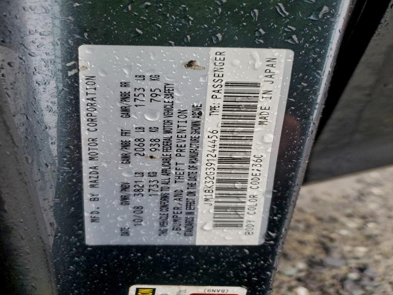 2009 MAZDA 3 I #3312770145