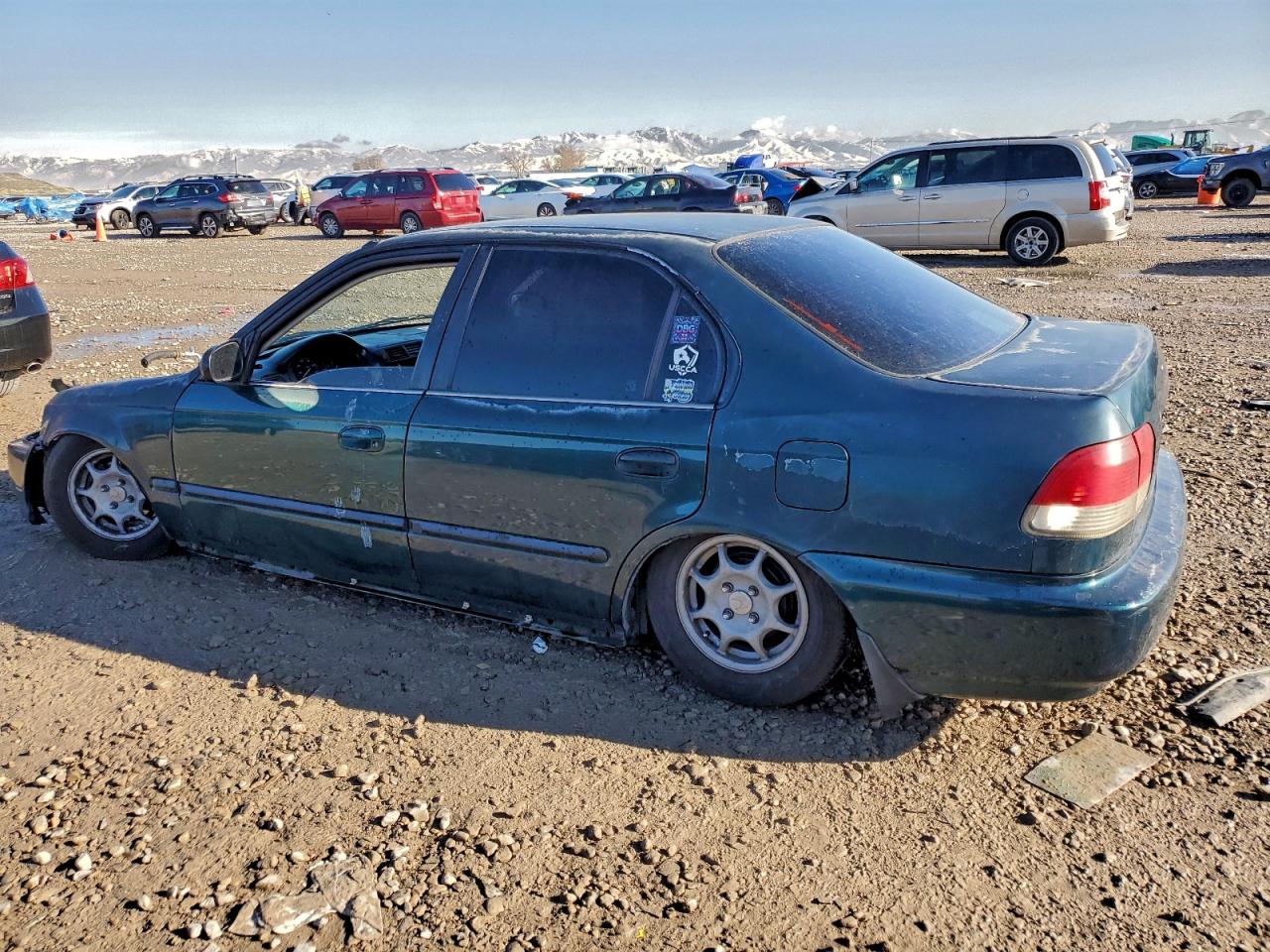 Lot #3309788343 1996 HONDA CIVIC DX
