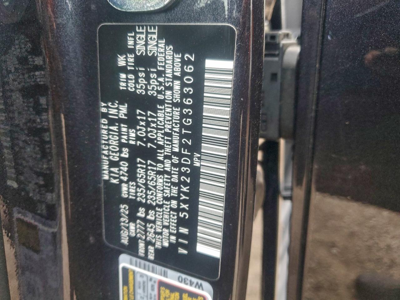 Lot #3311584767 2026 KIA SPORTAGE L