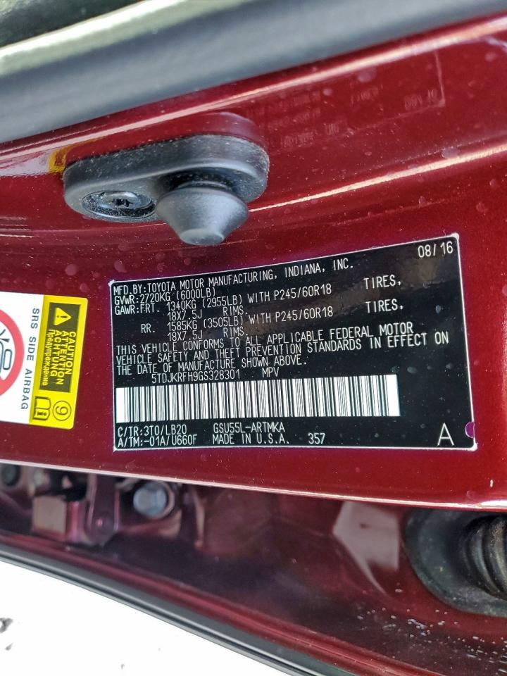 TOYOTA HIGHLANDER XLE