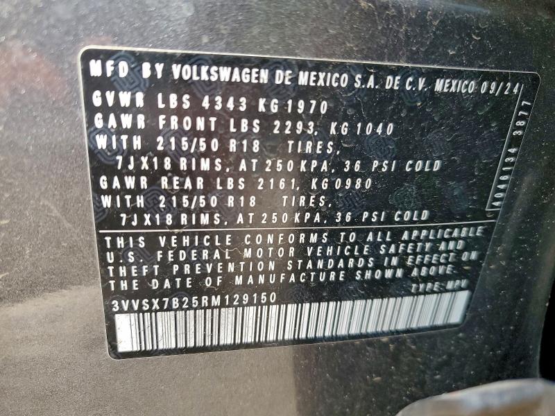 2024 VOLKSWAGEN TAOS SE #3303713434