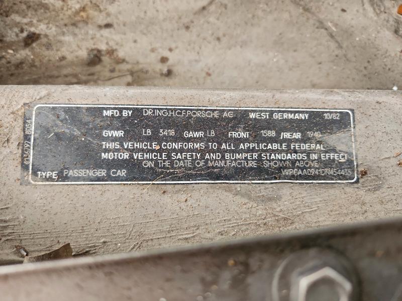 1983 PORSCHE 944 #3305343302