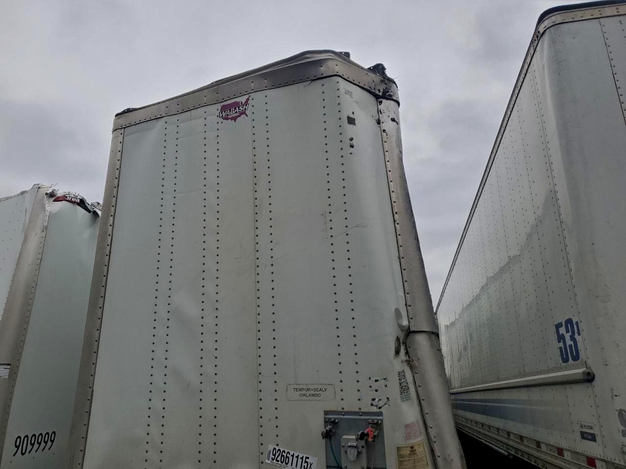 Lot #3311467245 2018 WABASH TRAILER