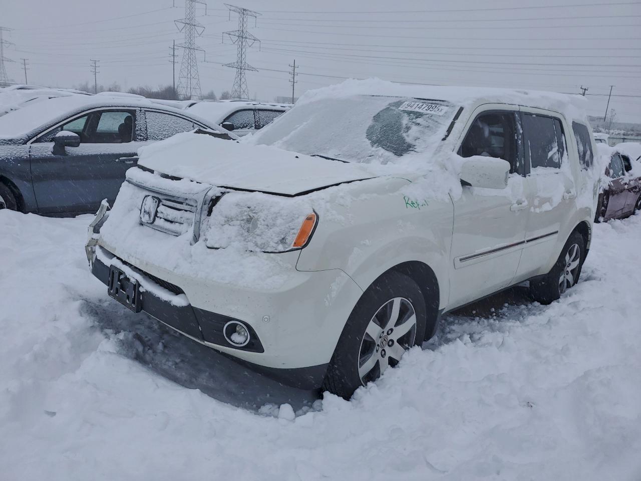 Lot #3304527440 2015 HONDA PILOT TOUR
