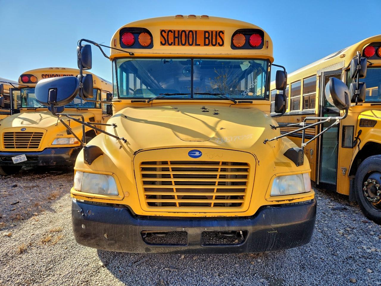 Lot #3305292306 2012 BLUE BIRD SCHOOL BUS