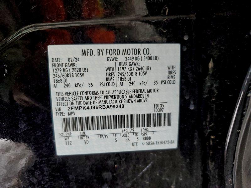 2024 FORD EDGE SEL #3305661723