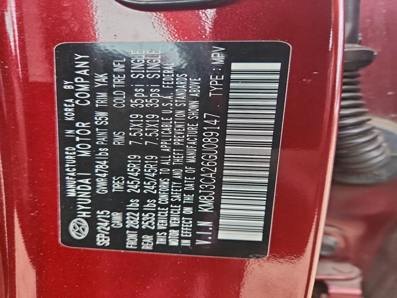 HYUNDAI TUCSON LIMITED