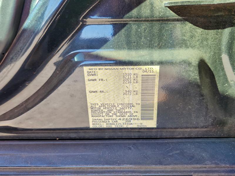 2015 NISSAN ALTIMA 2.5 #3315655782