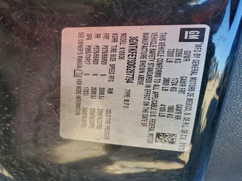 2013 CHEVROLET AVALANCHE #3301945453