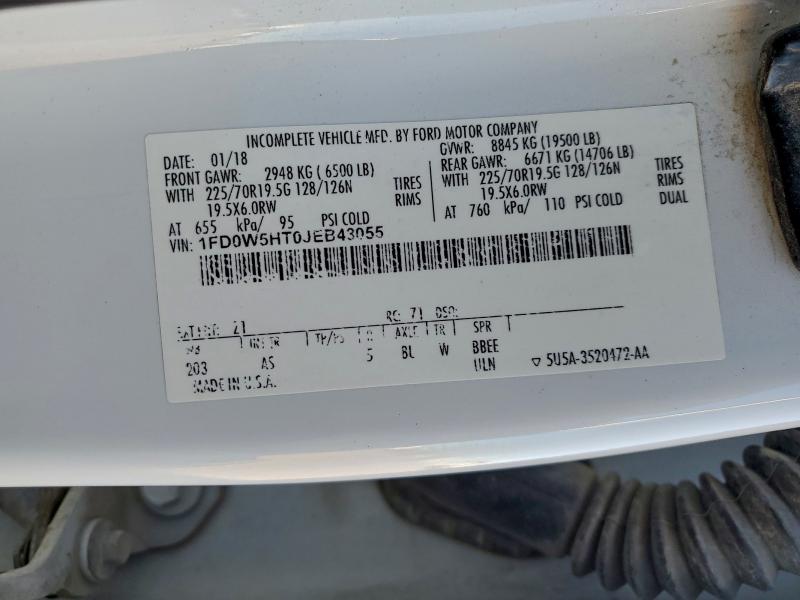 2018 FORD F550 #3317721075