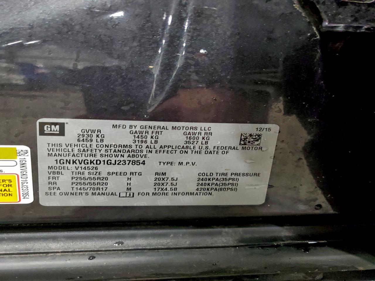 CHEVROLET TRAVERSE LT