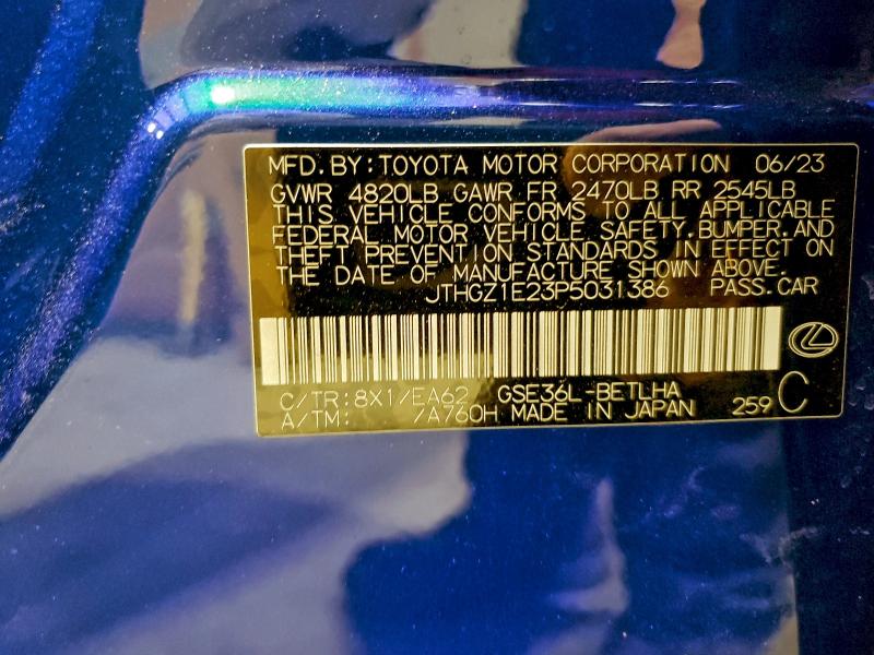 2023 LEXUS IS 350 F S #3308450417