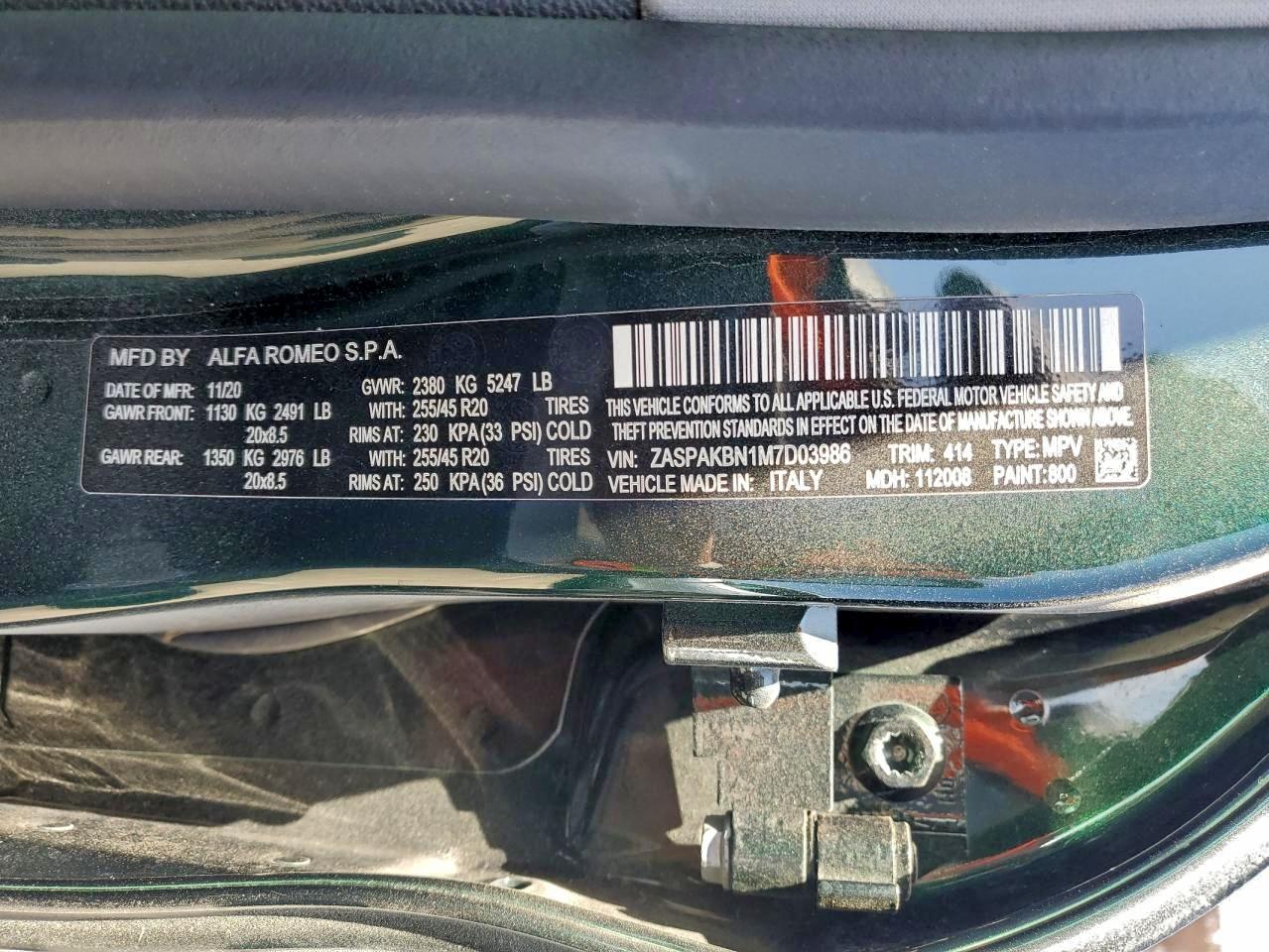 ALFA ROMEO STELVIO TI