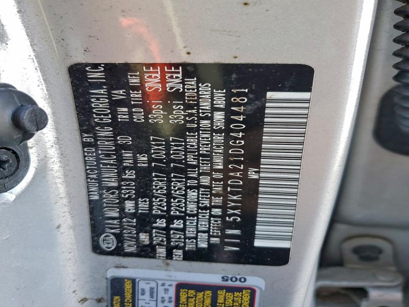 2013 KIA SORENTO LX #3316829408