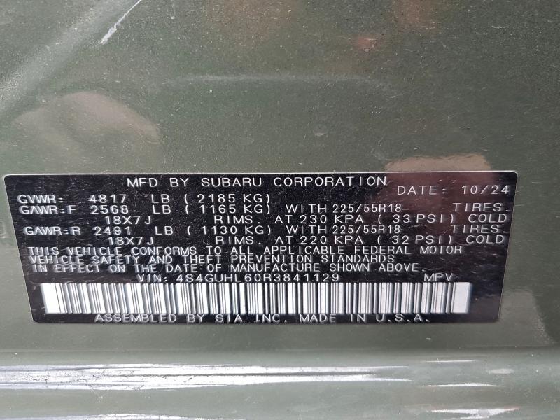 2024 SUBARU CROSSTREK #3305303303