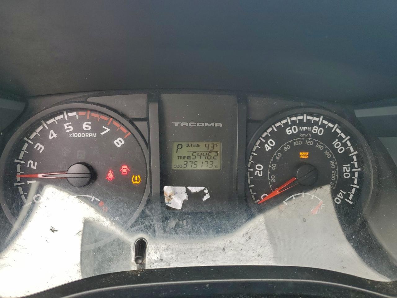 TOYOTA TACOMA ACCESS CAB