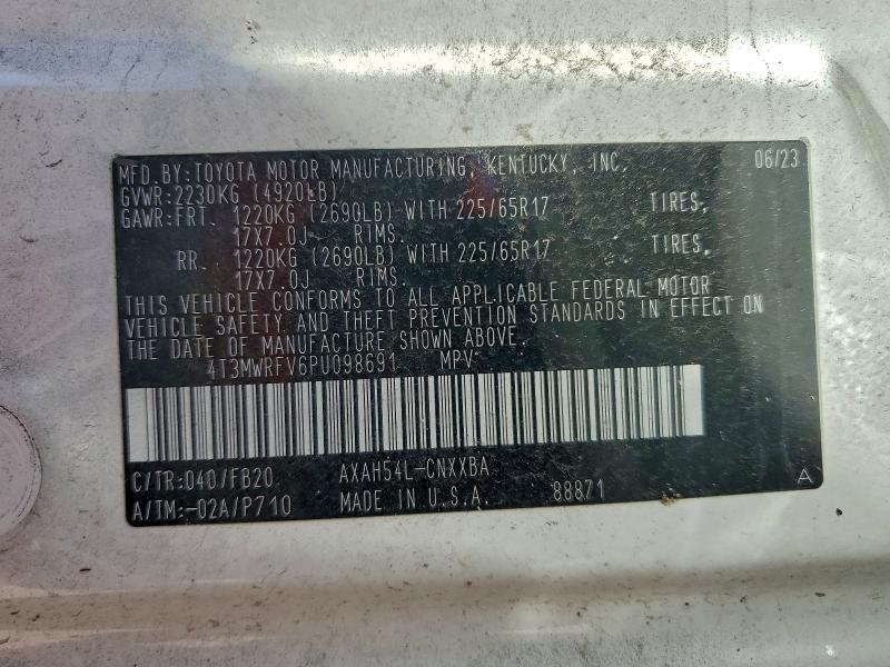 2023 TOYOTA RAV4 LE #3309568583