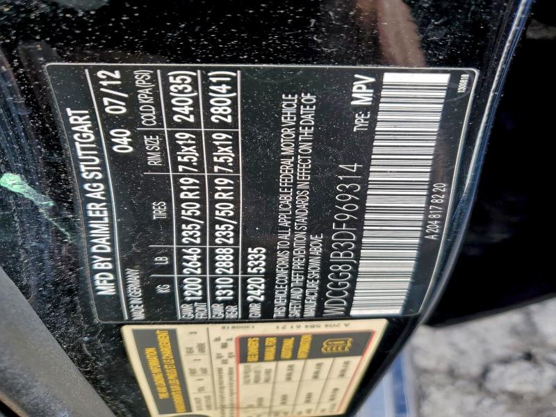 2013 MERCEDES-BENZ GLK 350 4M #3305303305