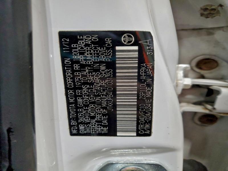 2013 TOYOTA SCION XD #3309402020