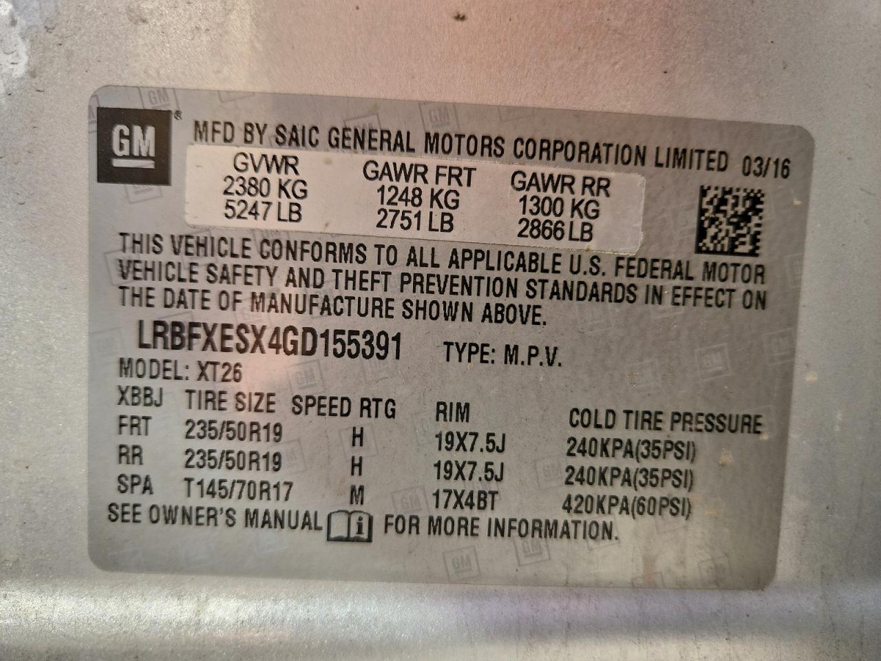 BUICK ENVISION PREMIUM