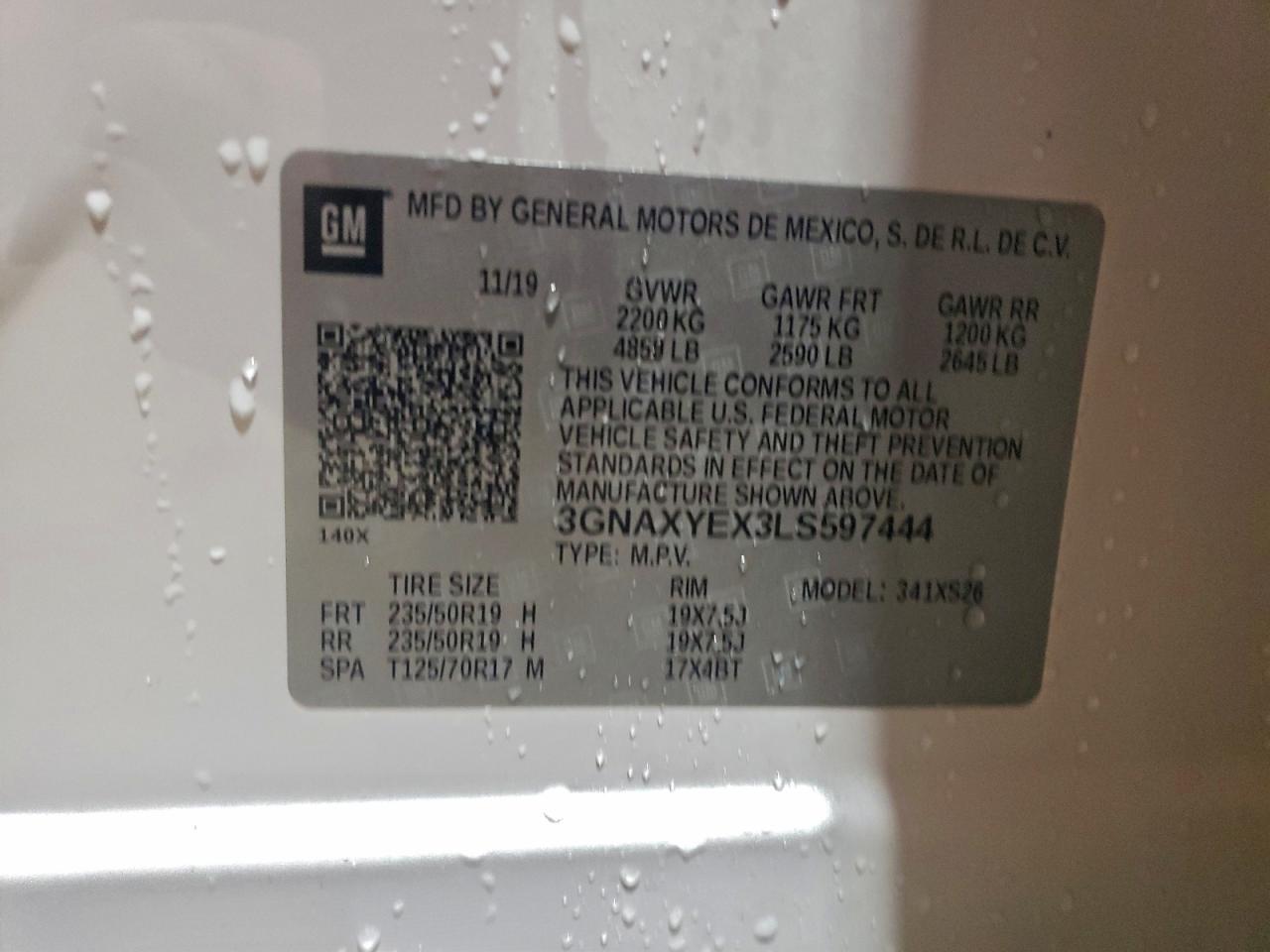 CHEVROLET EQUINOX PREMIER