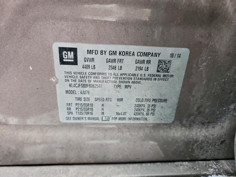 2015 BUICK ENCORE CON #3308214375