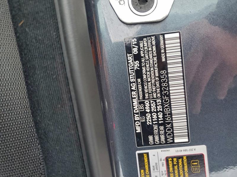 2016 MERCEDES-BENZ E 400 4MAT #3316725404