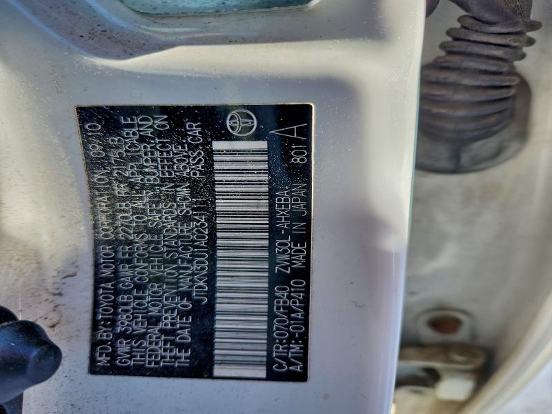 2010 TOYOTA PRIUS #3315726449