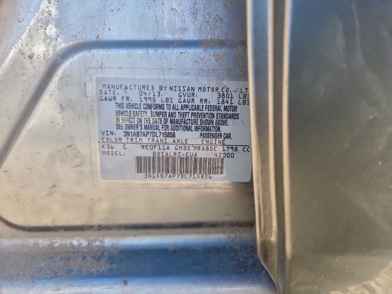 2013 NISSAN SENTRA S #3309624054