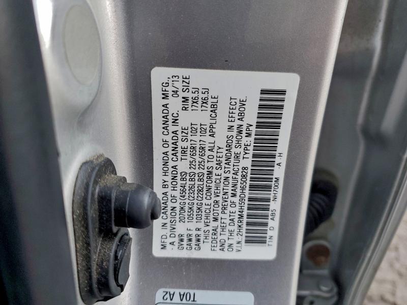 2013 HONDA CR-V EX #3305303367