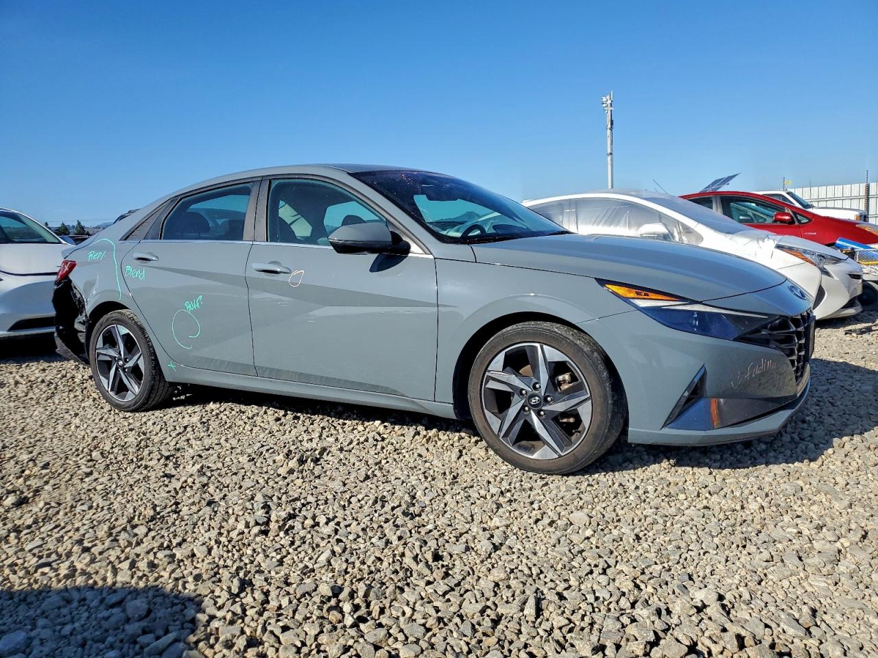 Lot #3312735196 2021 HYUNDAI ELANTRA SE