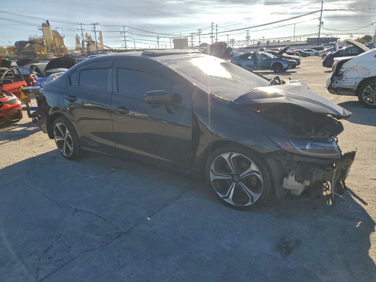 Lot #3309605603 2015 HONDA CIVIC SI