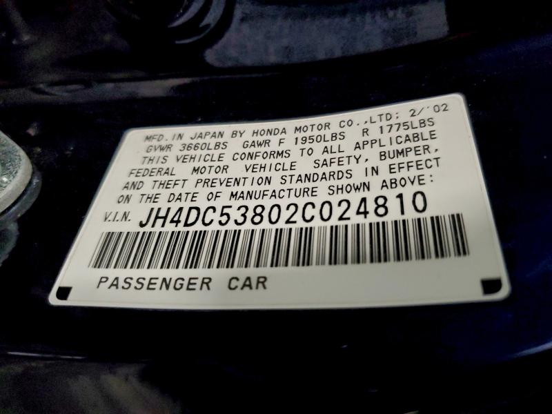 2002 ACURA RSX #3312226133