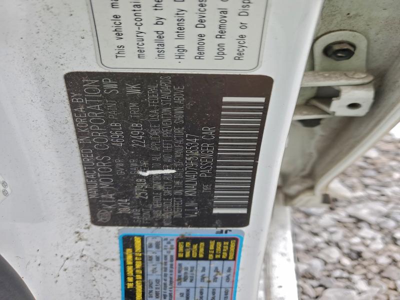 2015 KIA CADENZA PR #3309271618