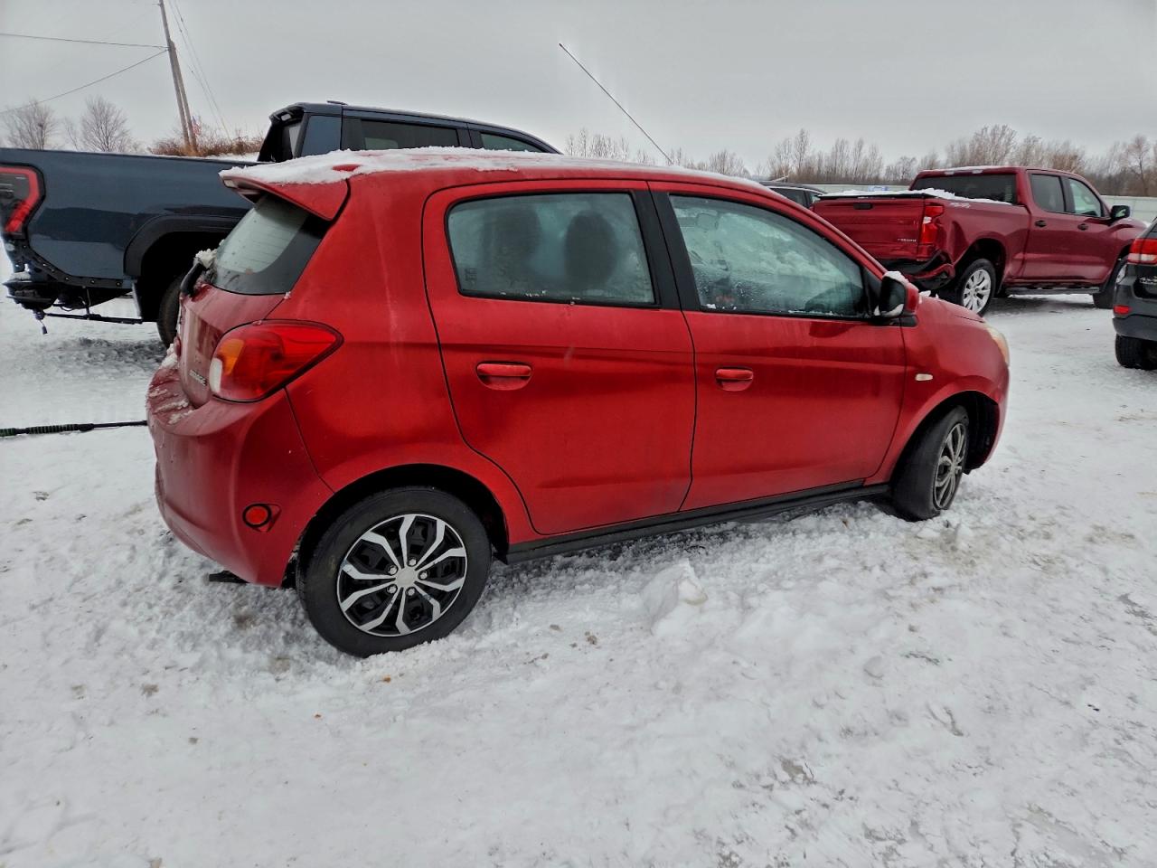 Lot #3310453350 2014 MITSUBISHI MIRAGE