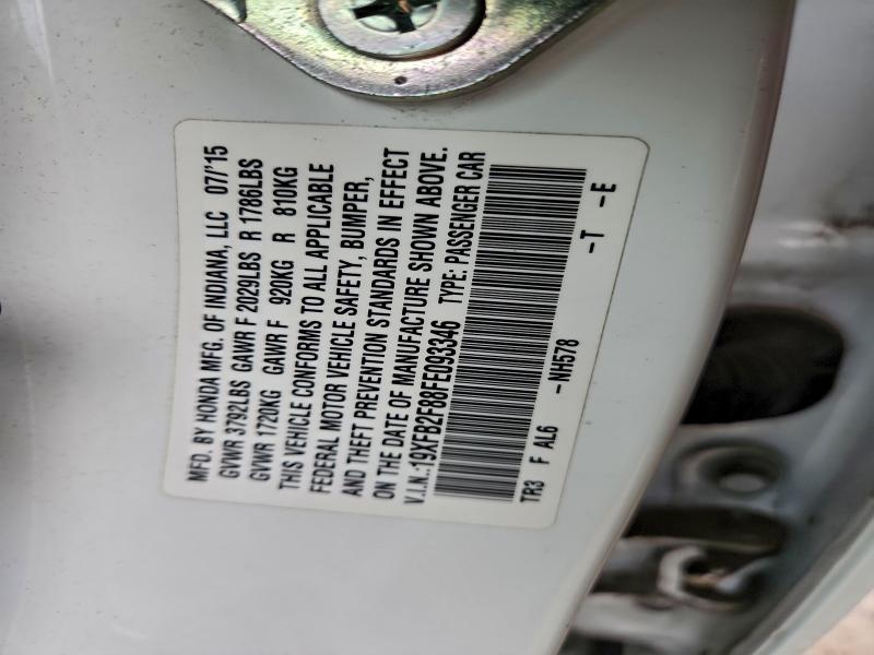 2015 HONDA CIVIC EX #3305742781