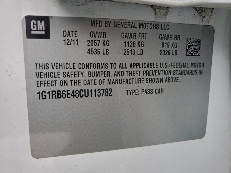 2012 CHEVROLET VOLT #3302964617